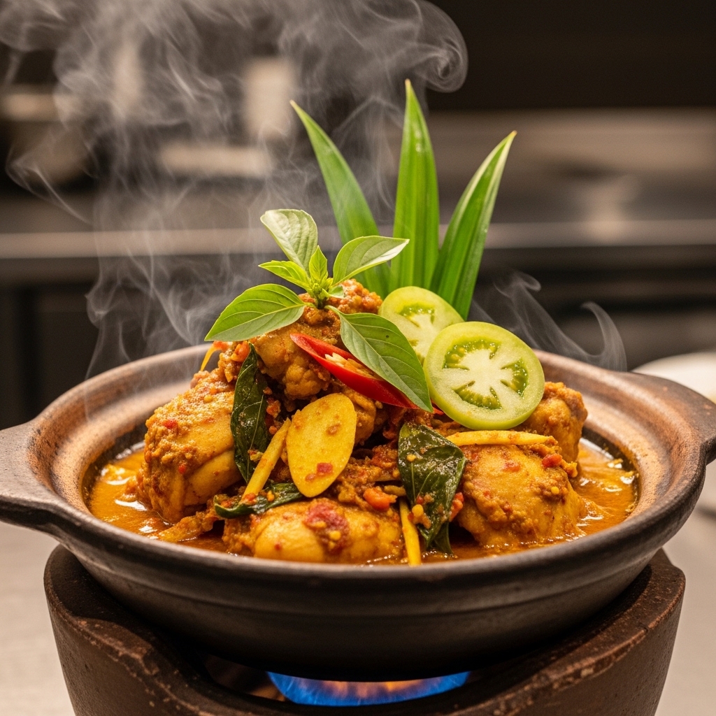 Potongan karkas ayam potong segar anti hancur dari distributor Tricik Cengkareng untuk bahan baku hidangan bumbu asam pedas Ayam Woku Belanga B2B