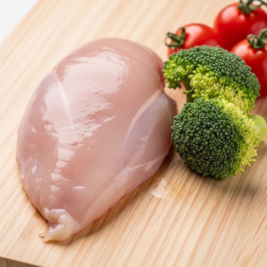 Grosir boneless dada ayam segar Tricik Cengkareng untuk bahan baku wajib katering menu diet clean eating.