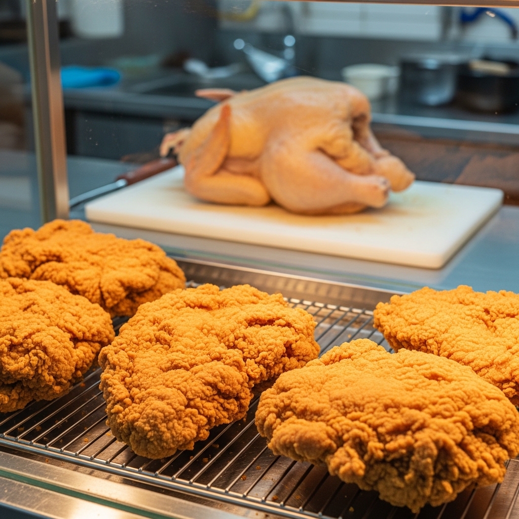 Supplier karkas ayam jumbo 1.5 kg Tricik untuk trik potongan fried chicken porsi besar dengan HPP rendah bagi UMKM.