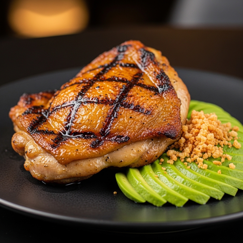 Bahan baku boneless paha skin-on dan kulit ayam segar dari Tricik Cengkareng untuk menu restoran khusus Diet Keto B2B