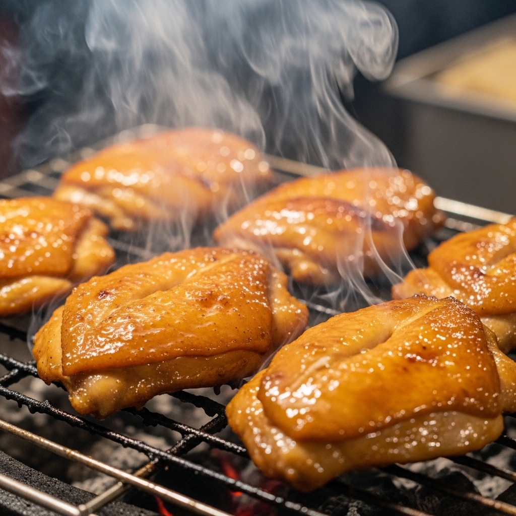 Karkas segar kulit mulus bebas memar dari distributor Tricik Cengkareng untuk estetika sajian ayam bakar madu B2B