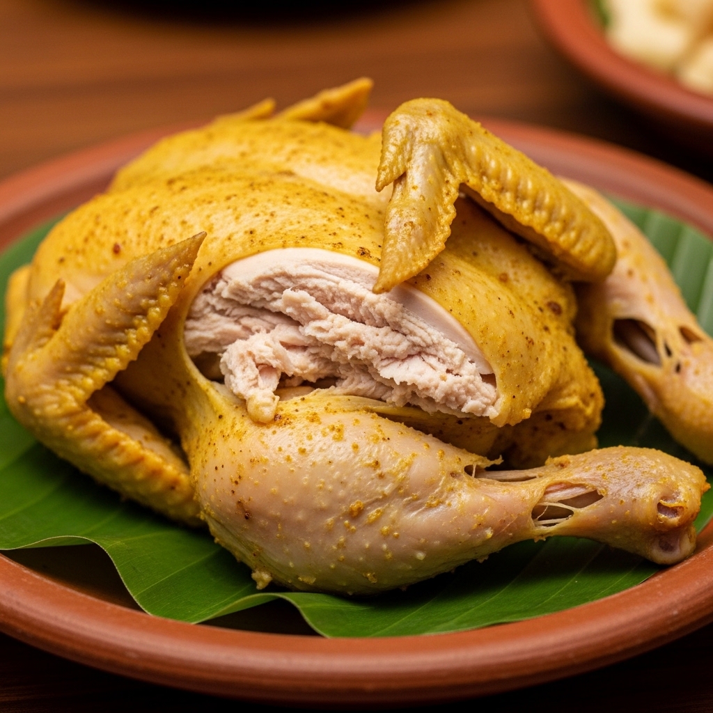 Karkas ayam segar ukuran 0.8kg dari Tricik Cengkareng yang paling ideal untuk efisiensi produksi menu ayam presto tulang lunak restoran B2B