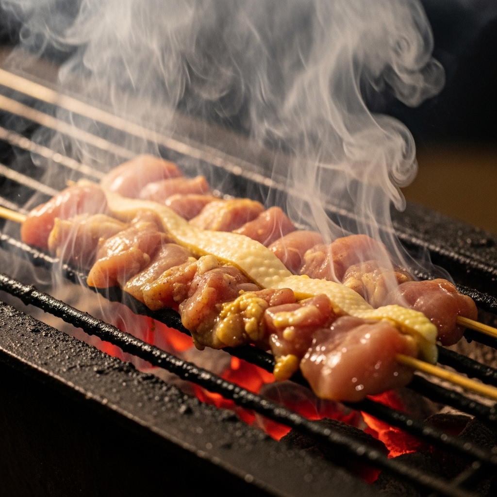 Tusukan Sate Madura otentik menggunakan paduan daging paha dan kulit ayam segar dari Tricik Cengkareng untuk memicu aroma smoky di bisnis kuliner B2B