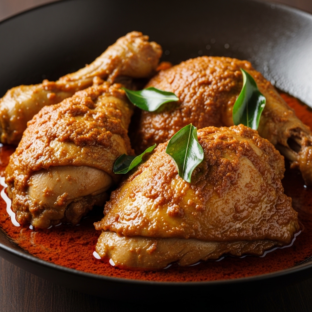 Potongan karkas ayam broiler segar utuh anti hancur dari Tricik Cengkareng untuk menu substitusi daging pada rendang katering B2B