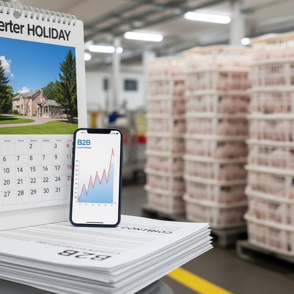 Pentingnya penandatanganan kontrak suplai volume ayam potong segar harian Tricik Cengkareng H-14 sebelum Lebaran untuk manajemen rantai pasok restoran B2B