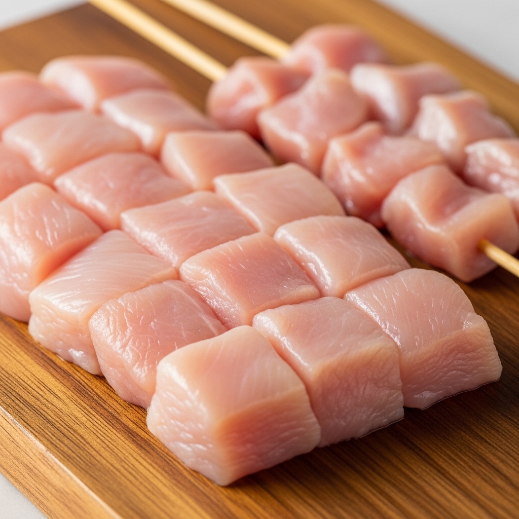 Supplier dada fillet ayam boneless segar Tricik untuk bahan baku sate taichan dengan yield daging maksimal.
