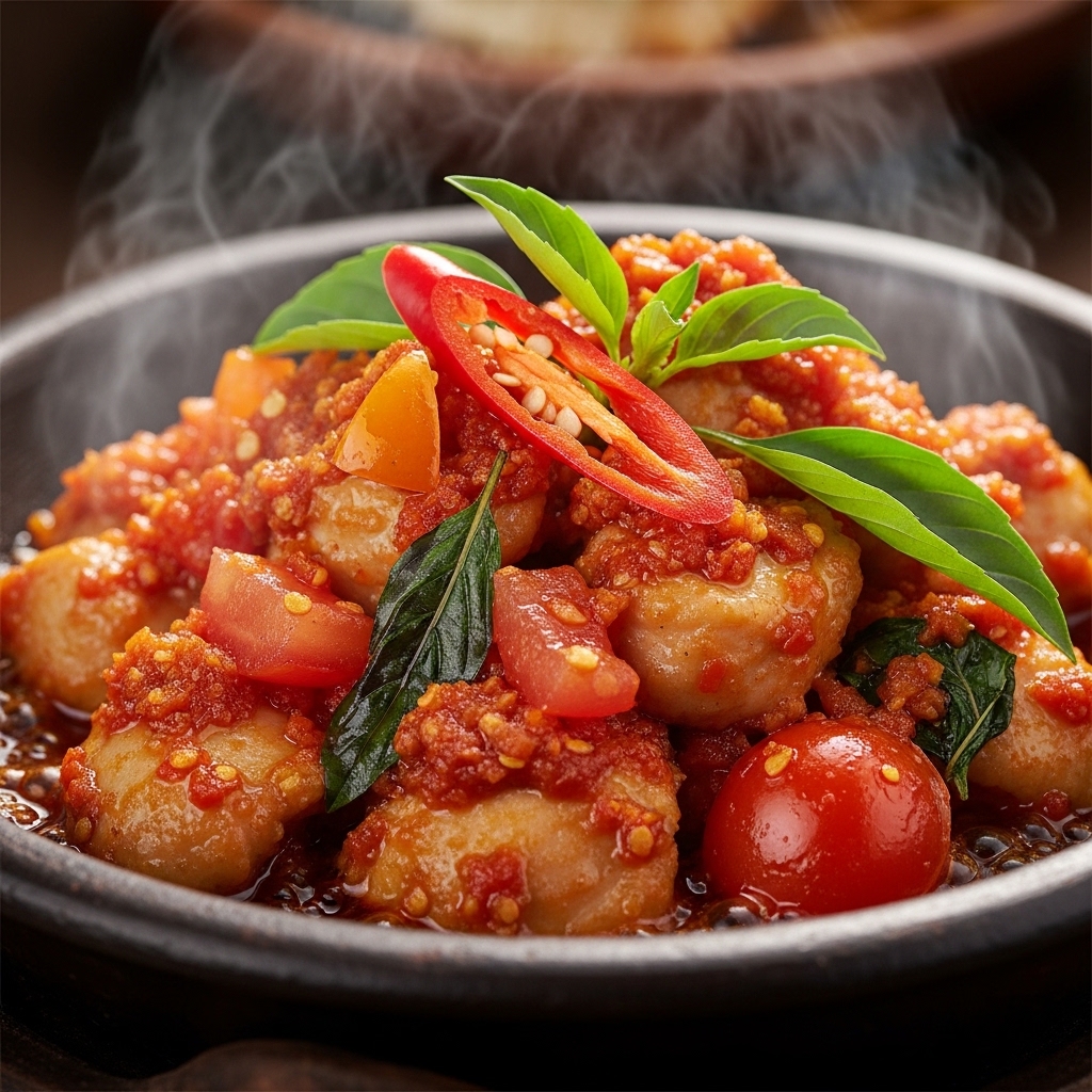 Potongan karkas ayam segar ukuran kecil 14-16 dari distributor Tricik Cengkareng untuk menyerap bumbu pedas rica-rica Manado restoran B2B