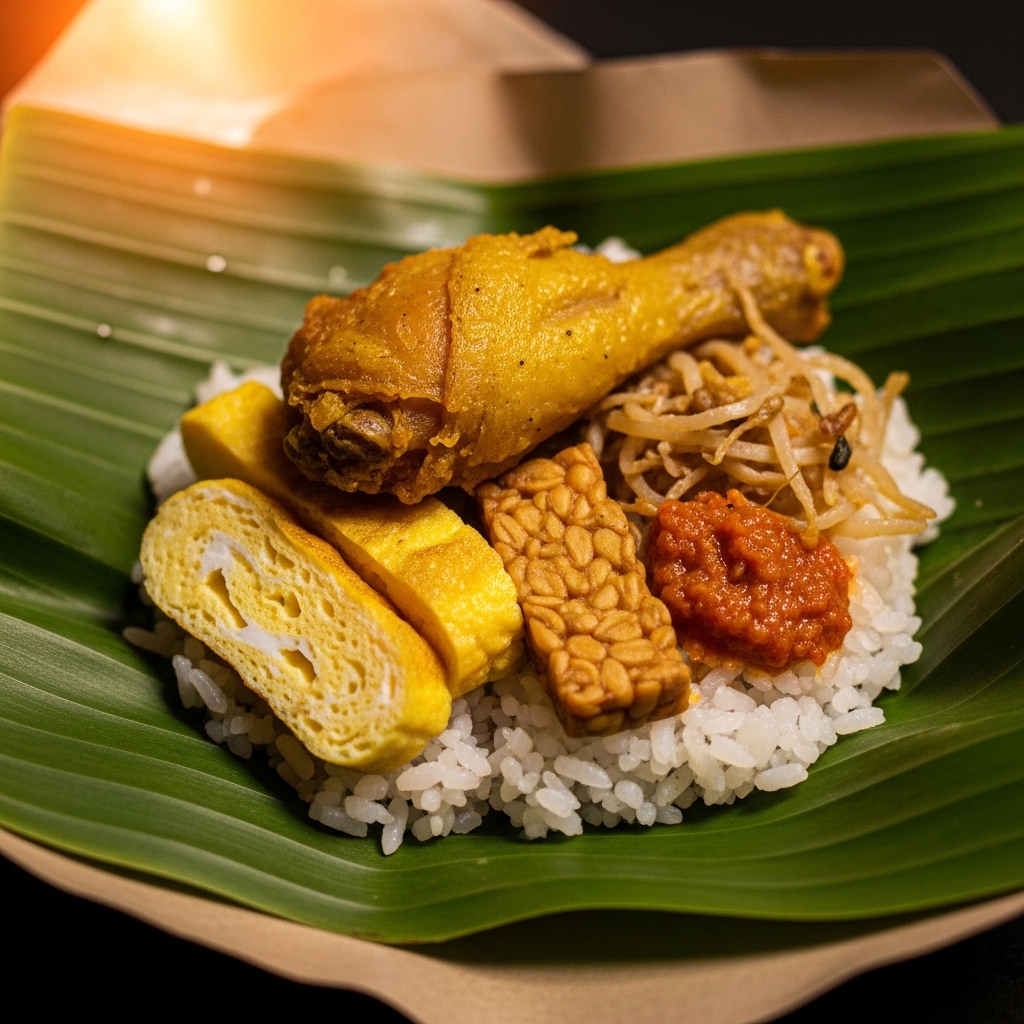 Porsi lauk ayam goreng proporsional dari karkas segar 0.8 kg parting 14 pasokan Tricik Cengkareng untuk nasi uduk mini angkringan B2B