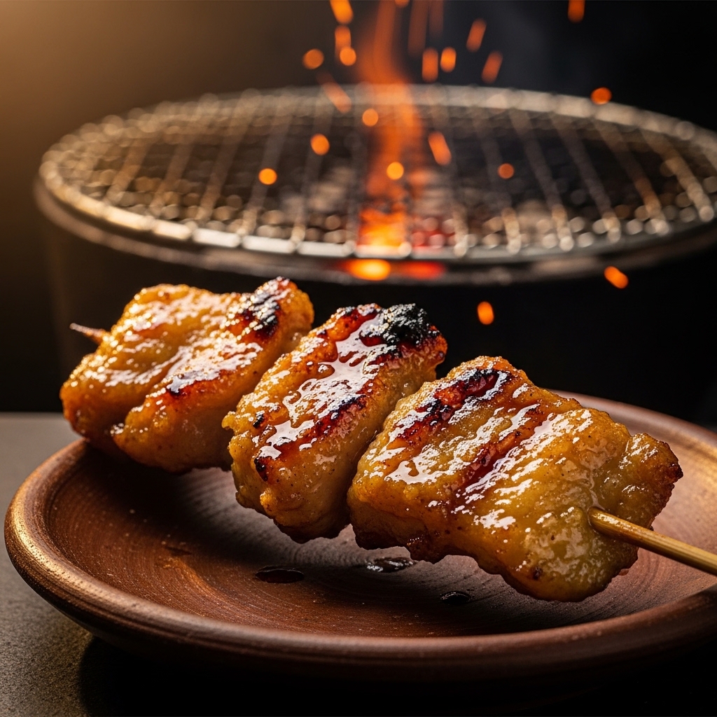 Sate kulit ayam empuk dan tidak alot berbahan dasar kulit segar bersih bebas bulu Tricik Cengkareng untuk menu andalan restoran B2B